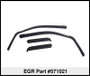 EGR In-Channel Window Visors for Chev Suburban/Yukon Tahoe | 571021