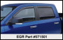 EGR In-Channel Window Visors for Chev Silverado/GMC Sierra | 571501