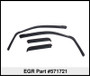 EGR In-Channel Window Visors for Chev Subran/Yuk/Silv/Sierra | 571721