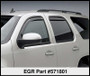 EGR In-Channel Window Visors for Chev Tahoe/GMC Yukon | 571801