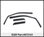 EGR In-Channel Window Visors for Ford Excursion | 573151