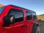 EGR SlimLine In-Channel Window Visors Matte Black for Jeep Wrangler JL | 575255