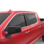 EGR In-Channel Window Visors Dark Smoke for Chevy 1500 | 571891