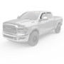 EGR In-Channel Window Visors Dark Smoke for Ram HD | 572861