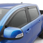 EGR In-Channel Window Visors Dark Smoke for Ford Ranger | 573551