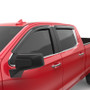 EGR Tape-On Window Visors Dark Smoke for Chevy 1500 | 641891