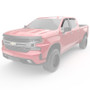 EGR Tape-On Window Visors Dark Smoke for Chevy 1500 | 641891