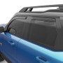 EGR In-Channel Window Visors Dark Smoked for Ford Bronco Sport | 573561
