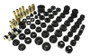 Energy Suspension Black Hyper-Flex Bushing Set for Honda Civic/Del Sol 16.18103G