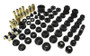 Energy Suspension Black Hyper-Flex Bushing Set for Honda Civic/Del Sol 16.18103G
