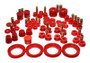 Energy Suspension Red Hyper-Flex Bushing Set for Honda Prelude | 16.18113R