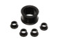 Black Power Steering Rack Bushing Set for Acura Integra | 16.10102G