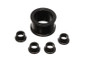 Black Power Steering Rack Bushing Set for Acura Integra | 16.10102G