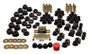 Energy Suspension Black Hyper-Flex Bushing Set for Jeep Wrangler YJ | 2.18101G