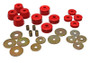 Energy Suspension Red Body Mount Set for Dodge Ramcharger | 5.4101R