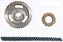 Enginetech TS163B Double Roller Timing Chain Set for 1980-1984 Ford Lincoln Mercury Continental Grand Marquis LTD Mark VI 5.8L V8