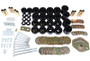 Energy Suspension Black Body Cab Mount Set for Toyota Land Cruiser | 8.4113G