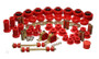 Energy Suspension Red Hyper-Flex Bushing Set for Chevrolet Silverado | 3.18128R
