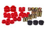 Energy Suspension Red Rear Control Arm Bushing Set for Subaru Legacy | 19.3105R