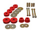 Energy Suspension Red Body Mount Set for Chevrolet Pickup | 3.4137R