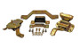 Black Motor and Transmission Mount Set for Ford Mustang | 4.1130G