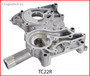 Timing Cover for Toyota 2.4L 22R.22RE/22REC/22RET - Enginetech TC22R