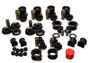 Energy Suspension Black Hyper-Flex Bushing Set for Nissan 300ZX | 7.18105G