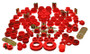Energy Suspension Red Hyper-Flex Bushing Set for Jeep Wrangler TJ | 2.18107R