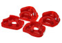 Energy Suspension Red Motor Mount Inserts for Acura RSX/Civic Si | 16.1110R