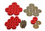 Energy Suspension Red Body Cab Mount Set for Toyota 4Runner | 8.4102R