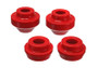 Energy Suspension Red Strut Arm Bushing Set for Ford | 4.7109R