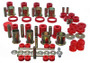 Energy Suspension Red Hyper-Flex Bushing Set for Chevrolet Camaro | 3.18131R