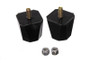 Energy Suspension Black Bump Stop Set | 9.9136G