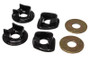 Energy Suspension Black Motor Mount Inserts for Honda Civic | 16.1104G
