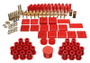 Energy Suspension Red Hyper-Flex Bushing Set for Toyota FJ40 | 8.18105R