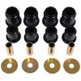 Energy Suspension Black Control Arm Bushing Set for Toyota 4Runner | 8.3132G