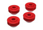 Red Front Strut Rod Bushing Set for Ford Crown Victoria | 4.7117R