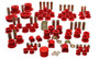 Energy Suspension Red Hyper-Flex Bushing Set for Mazda Miata | 11.18102R