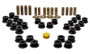 Energy Suspension Black Rear Control Arm Bushing Set for Mazda Miata | 11.3106G