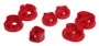Prothane Red 4 Mount Kit for 88-91 Honda Civic