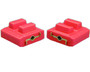 Prothane Red Large Clamshell Motor Mount for 67-81 GM