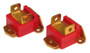 Prothane Red Motor Mounts Type B Tall for 67-81 GM