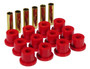 Prothane Red Rear Spring & Shackle Bushings for 67-87 GM