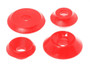 Prothane Red Rear Shock Tower Bushings for 84 VW Rabbit/Golf