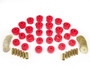 Prothane Red Body Mount Kit for 78-88 GM