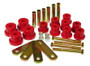 Prothane Red HD Spring & Shackle Bushings for 67-81 Chevy Camaro