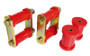 Prothane Red Rear Spring & HD Shackle Kit for 64-73 Ford Mustang