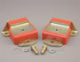 Prothane Red Motor Mounts for 63-72 GM Truck