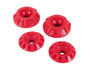 Prothane Red Rear Shock Tower Bushings for 85 VW Golf