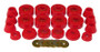 Prothane Red Body Mount Kit for 78-79 Ford Bronco